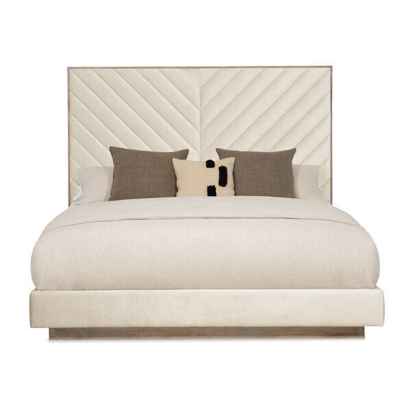 Herringbone Classic Style King Bed