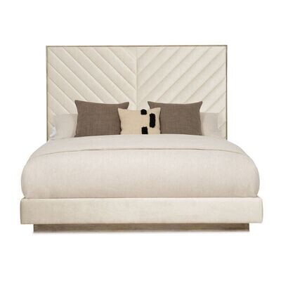 Herringbone Classic Style King Bed