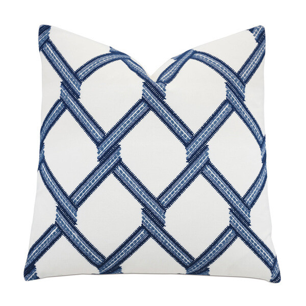 Newport Trellis Accent Pillow
