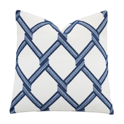 Newport Trellis Accent Pillow