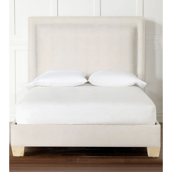 Classic Modern King Upholstered Bed