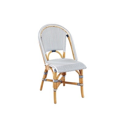 Blue & White Side Chair