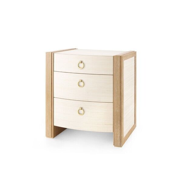 3-Drawer Side Table