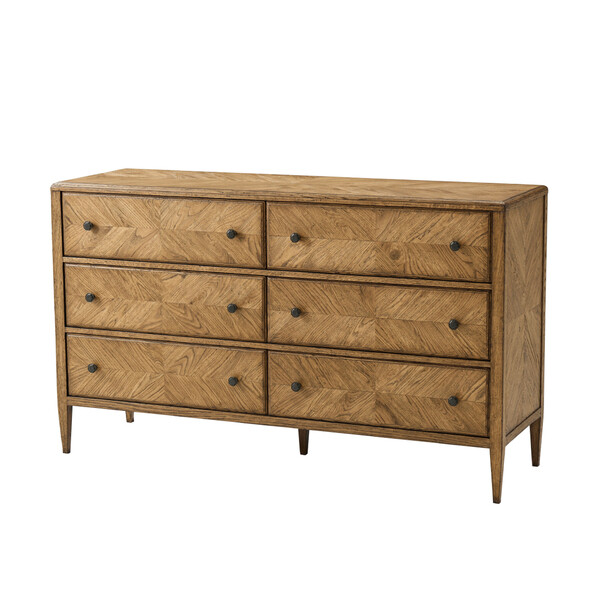 Oak Parquetry Dresser