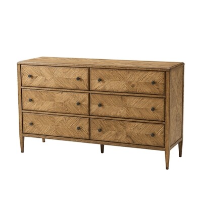 Oak Parquetry Dresser
