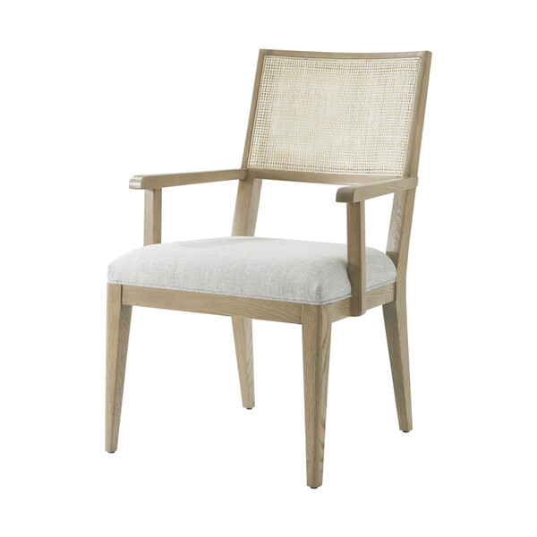 Cane Back Up Arm Chair