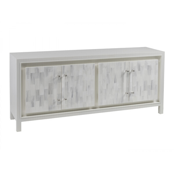 White Media Console