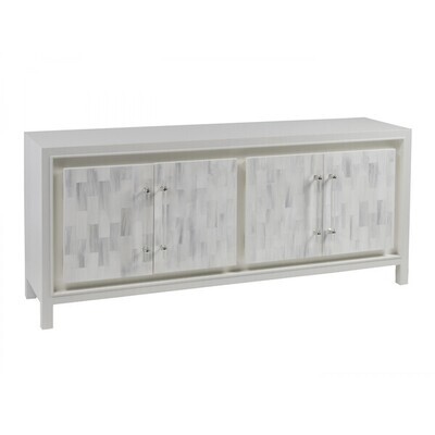 White Media Console
