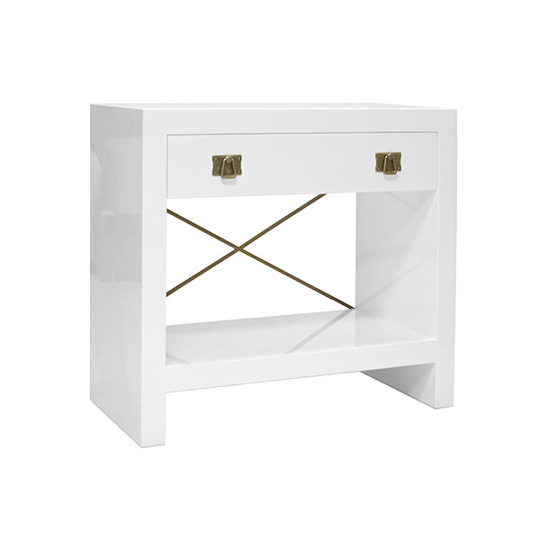 Side Table White