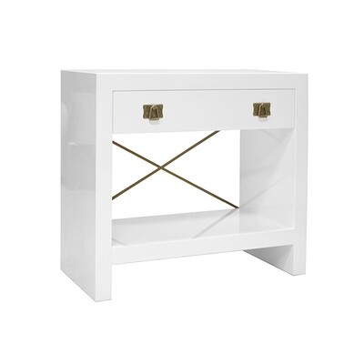 Side Table White