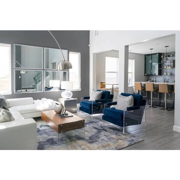 3 x 5 Blue Gem Rug