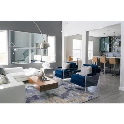 3 x 5 Blue Gem Rug