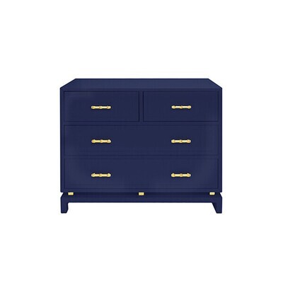 Navy Lacquered Cabinet
