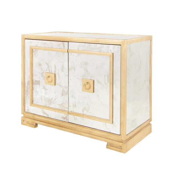 Classic Greek Two-Door Cabinet