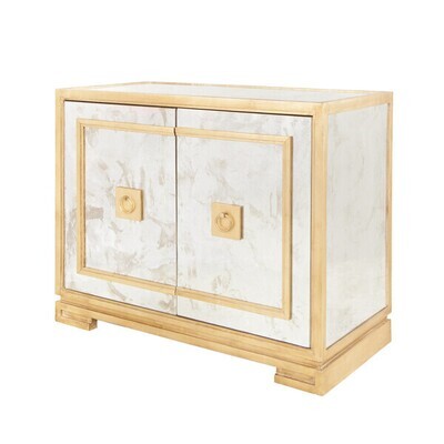 Classic Greek Two-Door Cabinet