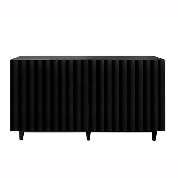Glossy Black Lacquer Cabinet