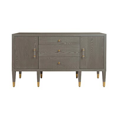 Buffet in Smoke Gray Oak