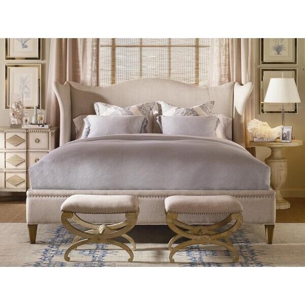 King Size Upholstered Bed