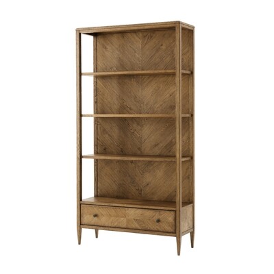 Bookcase with Storage Drawer