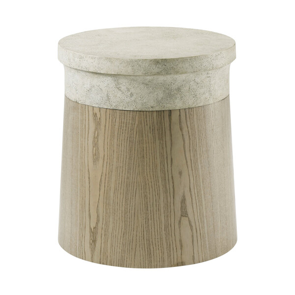 Contemporary Round Accent Table
