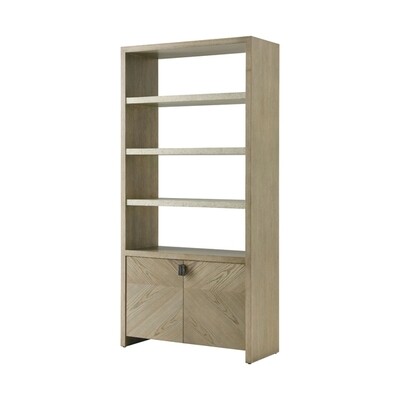 Contemporary Bookcase with Storage
