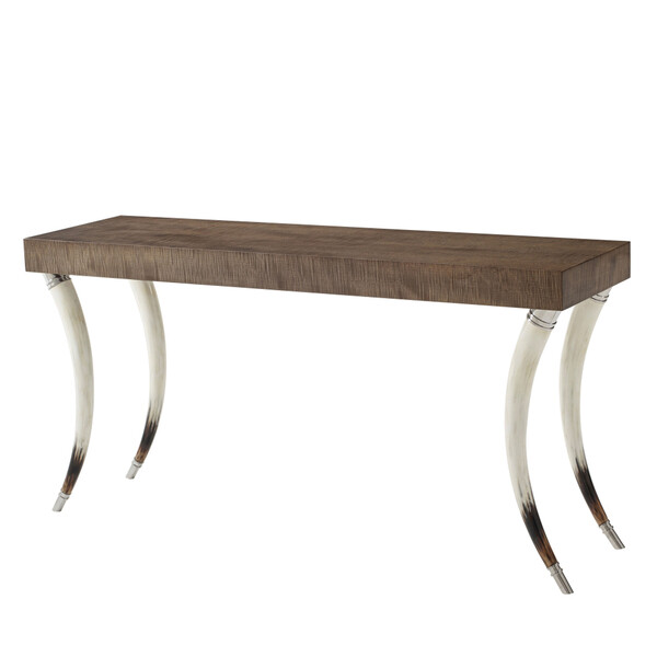 Horn Leg Console 64"