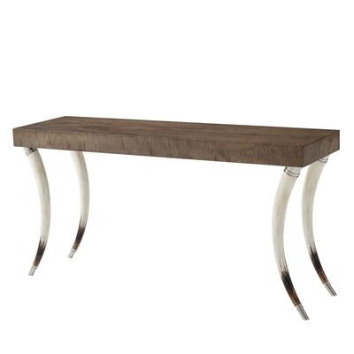 Horn Leg Console 64"