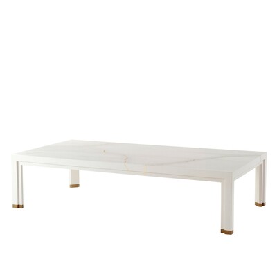 White Gold Cocktail Table