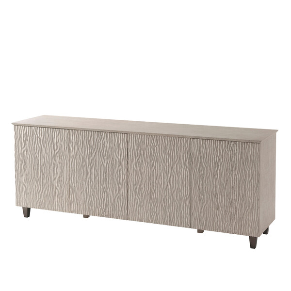Ripple Carved Oak Sideboard 80"
