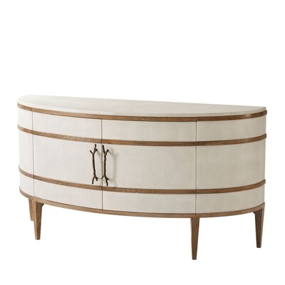 Half Round TV Cabinet