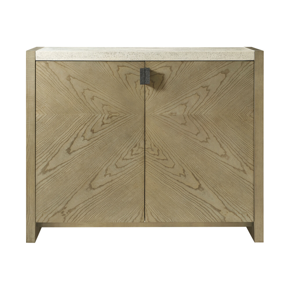 Dune Hall Door Chest with Stone Top