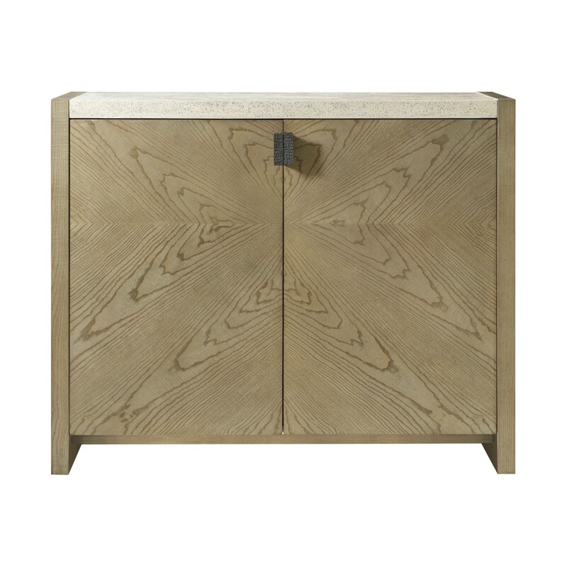 Dune Hall Door Chest with Stone Top