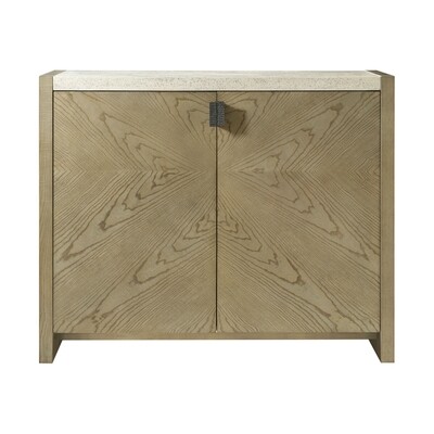 Dune Hall Door Chest with Stone Top