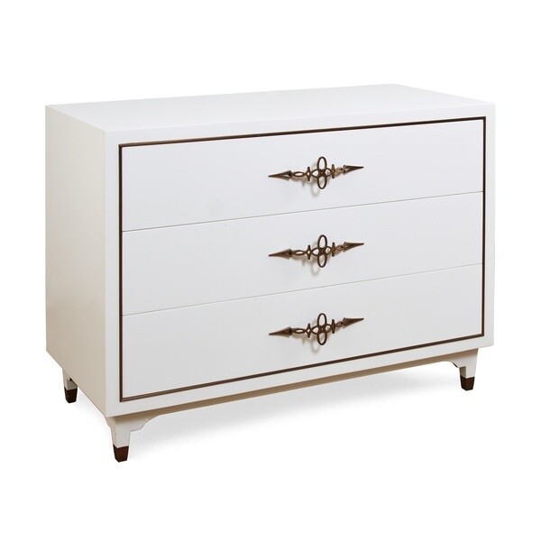 3 Drawer Dresser White