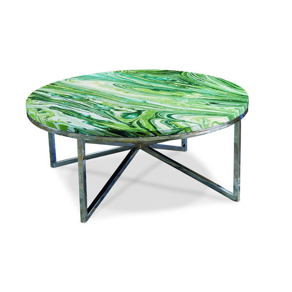 Malachite Cocktail Table