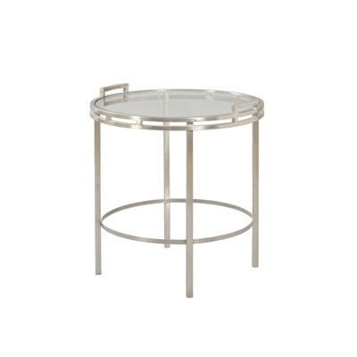 Stainless Steel Spencer End Table