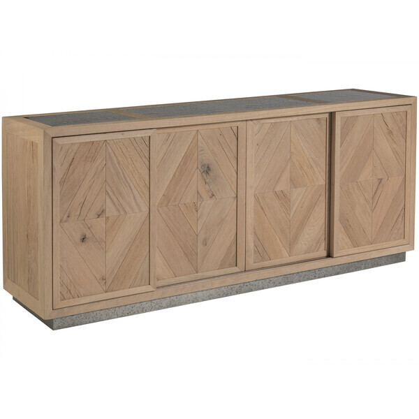 French Oak Console 69"