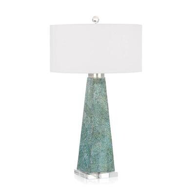 33.75"H Dappled Sea Table Lamp
