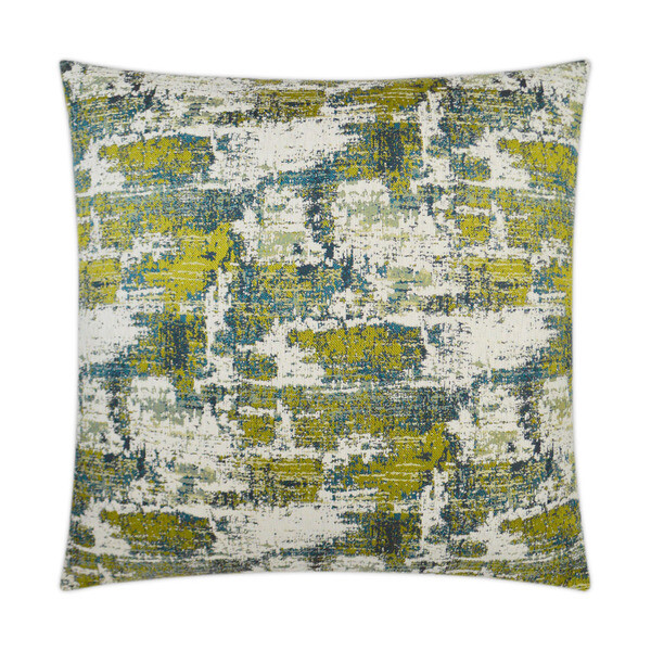 Textural Amazon Green Pillow 24 x 24