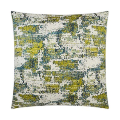 Textural Amazon Green Pillow 24 x 24