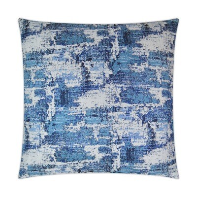 Textural Marine Pillow 24 x 24