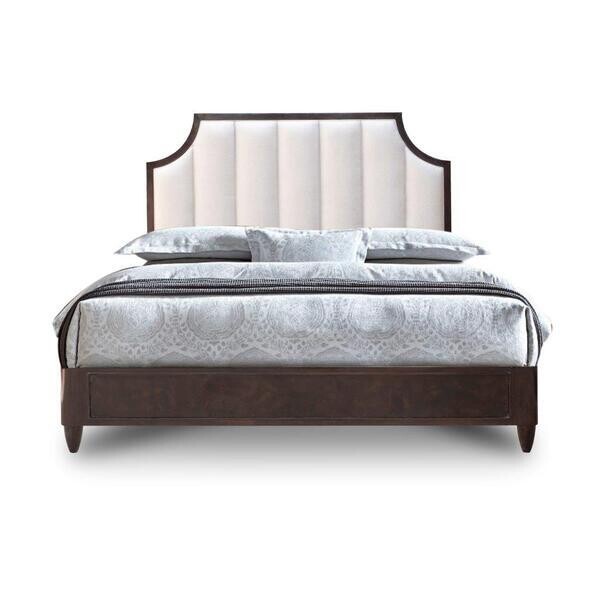 King Bed Swirl Walnut