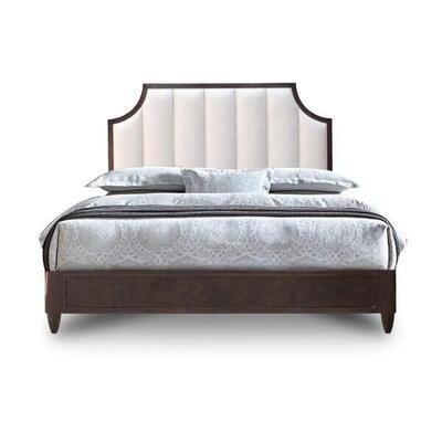 King Bed Swirl Walnut