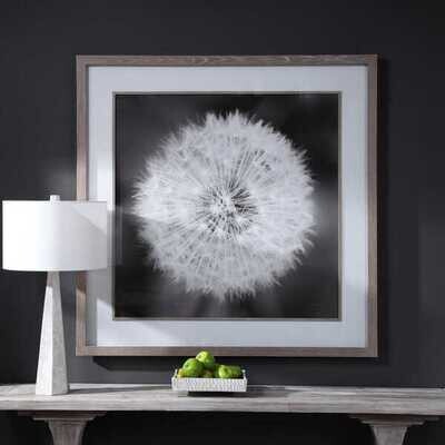 Dandelion Framed Art