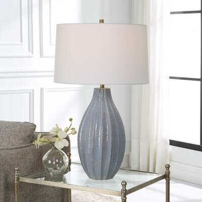Blue Table Lamp