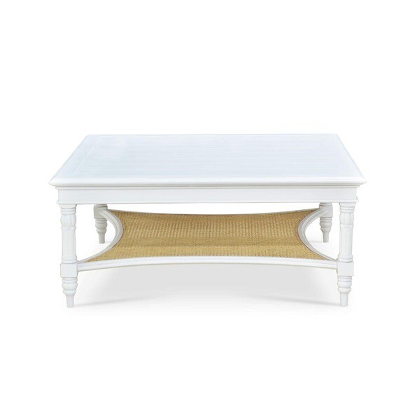 Cocktail Table in White Natural