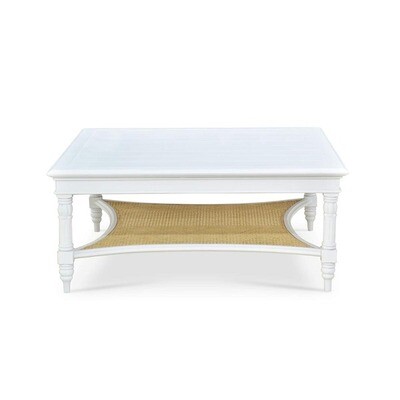 Cocktail Table in White Natural