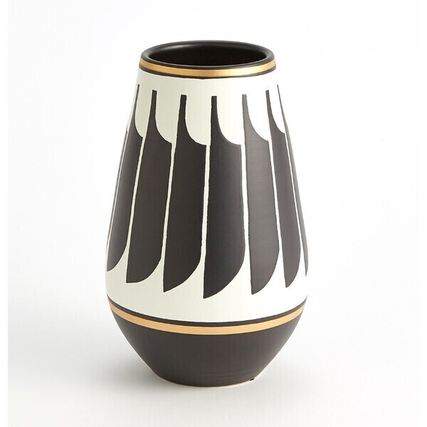 Italian Quill Ceramic Vase