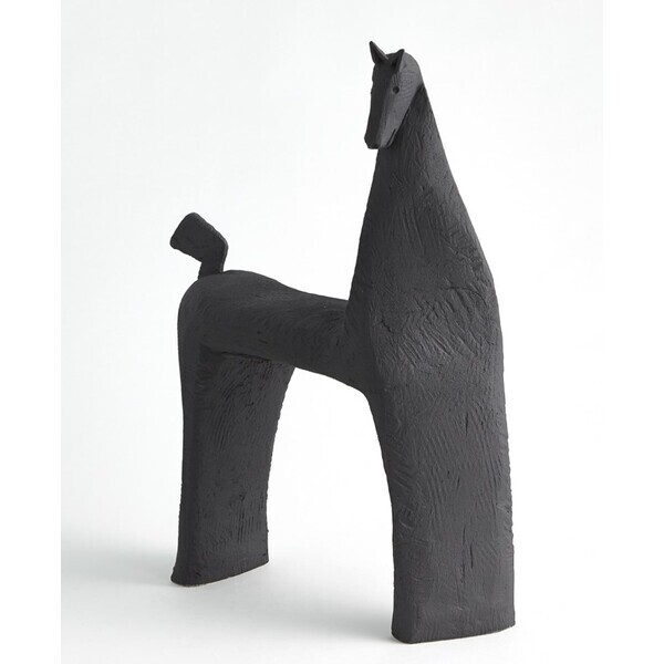 Tall Black Horse