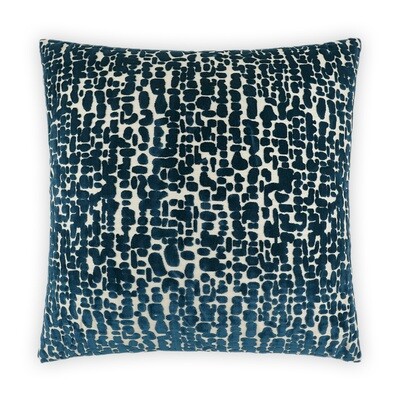 Lapis Blue Accent Pillow 24 x 24